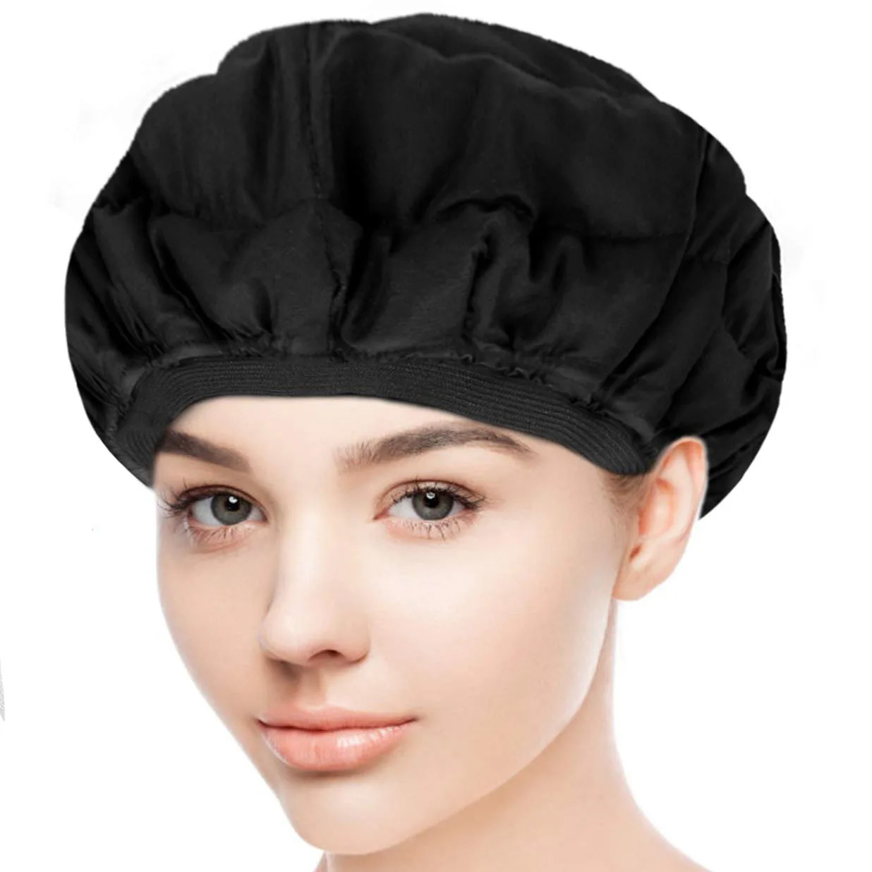 Oem Microwavable Hair Treatment Thermal Steaming Heating Cap Hot