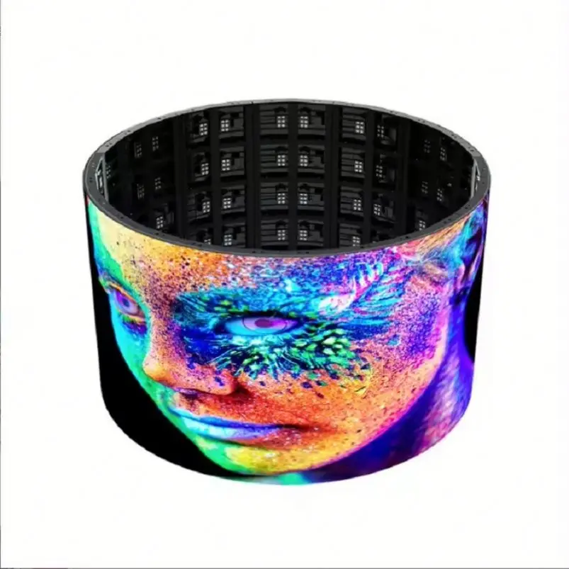 Flexible Indoor LED P1.86 High-Digital Poster Touchscreen Infrared Display Video Wall for Retail Store Airport Education