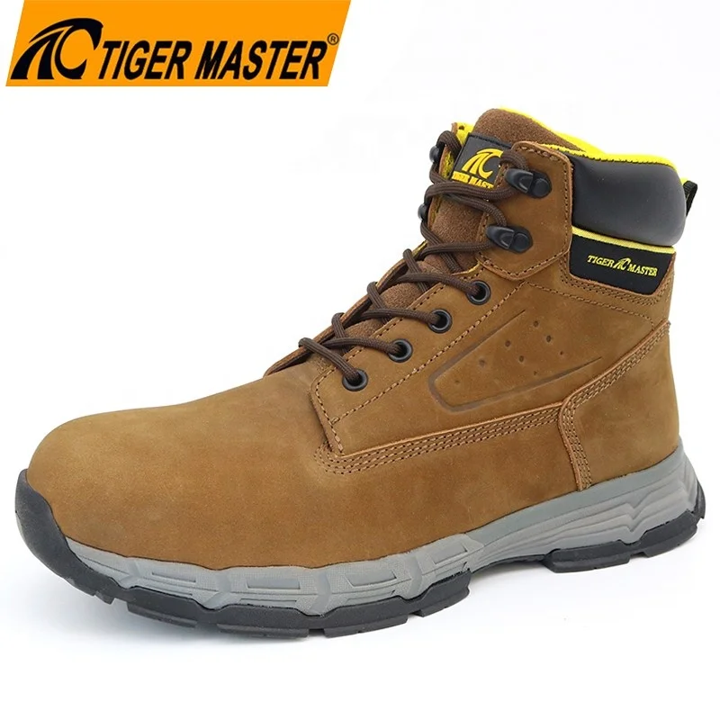 Tiger Master Nubuck Leather Oil Heat Resistance Rubber Sole
