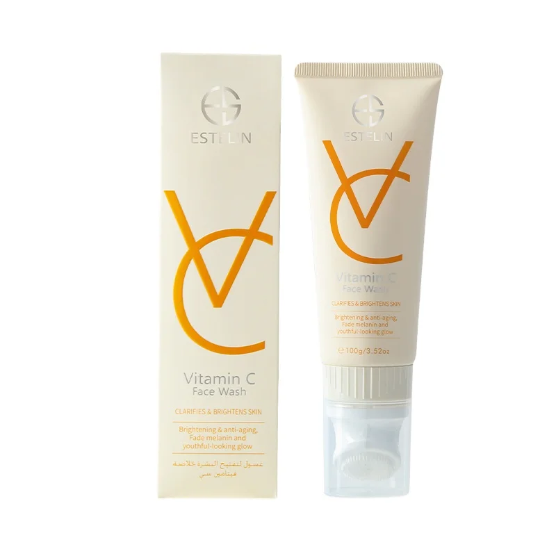 ESTELIN Deep Cleansing Anti Aging Vitamin C Brightening Face Wash 100g