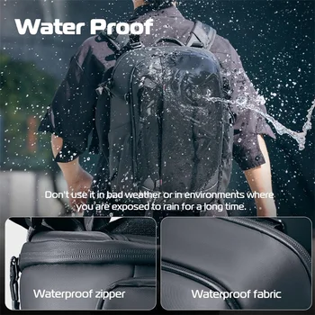 Camera Backpack Professional Bag, Waterproof Photography Camera Case Anti Theft Travel for Photographers DSLR Mirrorless detail image
