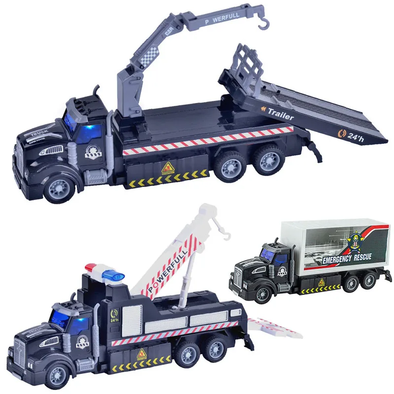 Tow Trucks Toy Truck Trailer Remote Controlled Cars Rc Car Toy For Kids