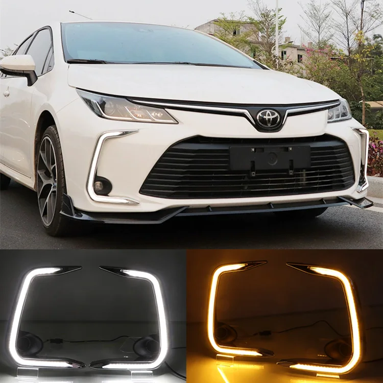 New LED DRL Daytime Running Lights Lamp White With Wiring Pair For Ford - View #4