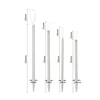 Enhebrador de nailon plateado de 93 mm