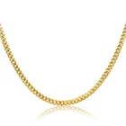 Cuban Chain Necklace Custom Man Cuban Link Chain New Design 14k Gold Chain Necklace