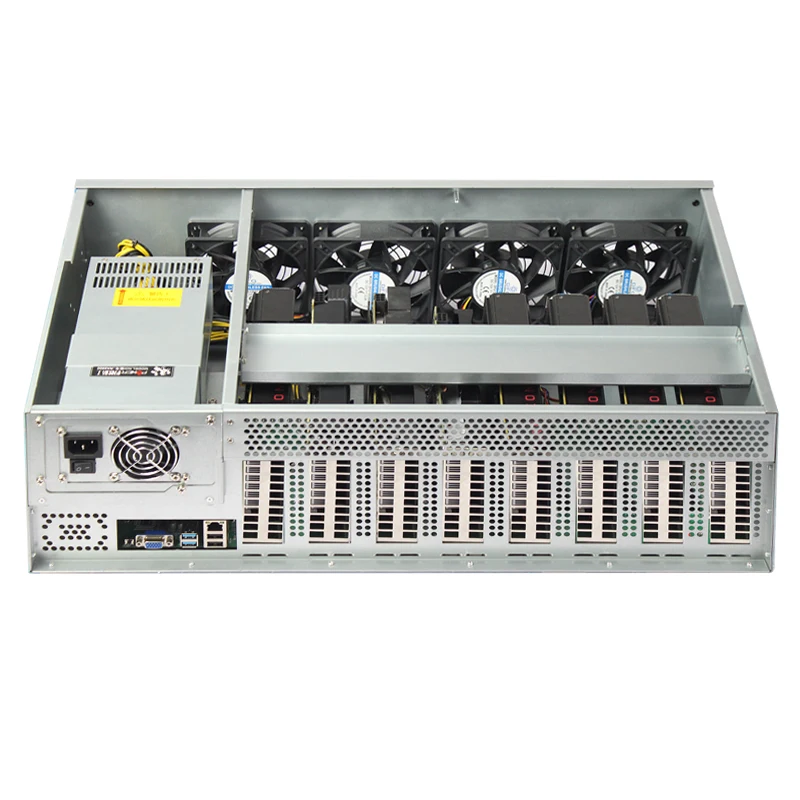 8GPUケース GPUシステム、1820/1840 CPUフレーム、2400W電源付き、RX