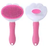Fine-needle comb cat paw style - pink
