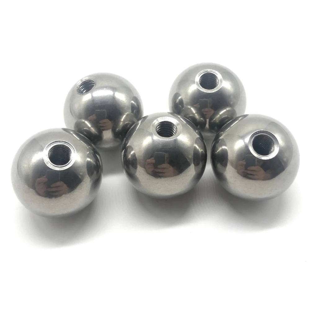 Solid Sphere Steel Balls with Threaded/Hole 6mm 8mm 9mm 10mm 12mm 14mm Bearing Balls for Sale