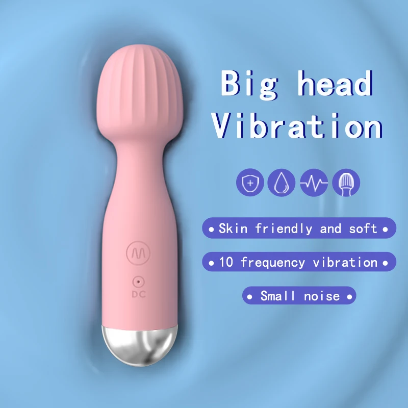 Amoura G-Spot Mini Wand Vibrator with compact ergonomic design