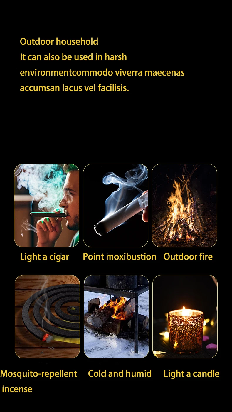 Wholesale Hot Friction Ignition Cigarettes,Cigars,Mini Gold Matches