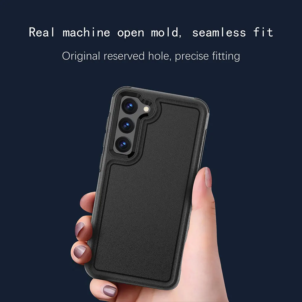 Tpu Pc Phone Cover For Samsung S23+ 22 21Ultra Outdoor Frosted Case Simple Business Anti Scratch Anti-Drop Sjk505 Laudtec factory
