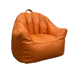 super high-quality pu leather indoor beanbags chair for adults and children