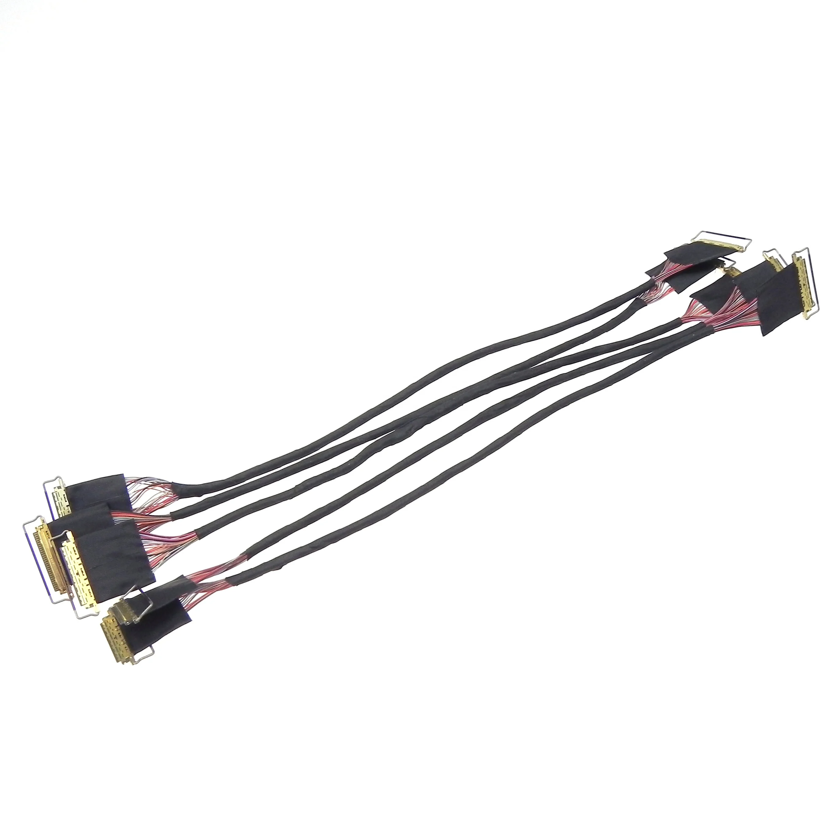Source Customized 30pin micro coaxial lvds I-pex cable for lcd panel on  m.