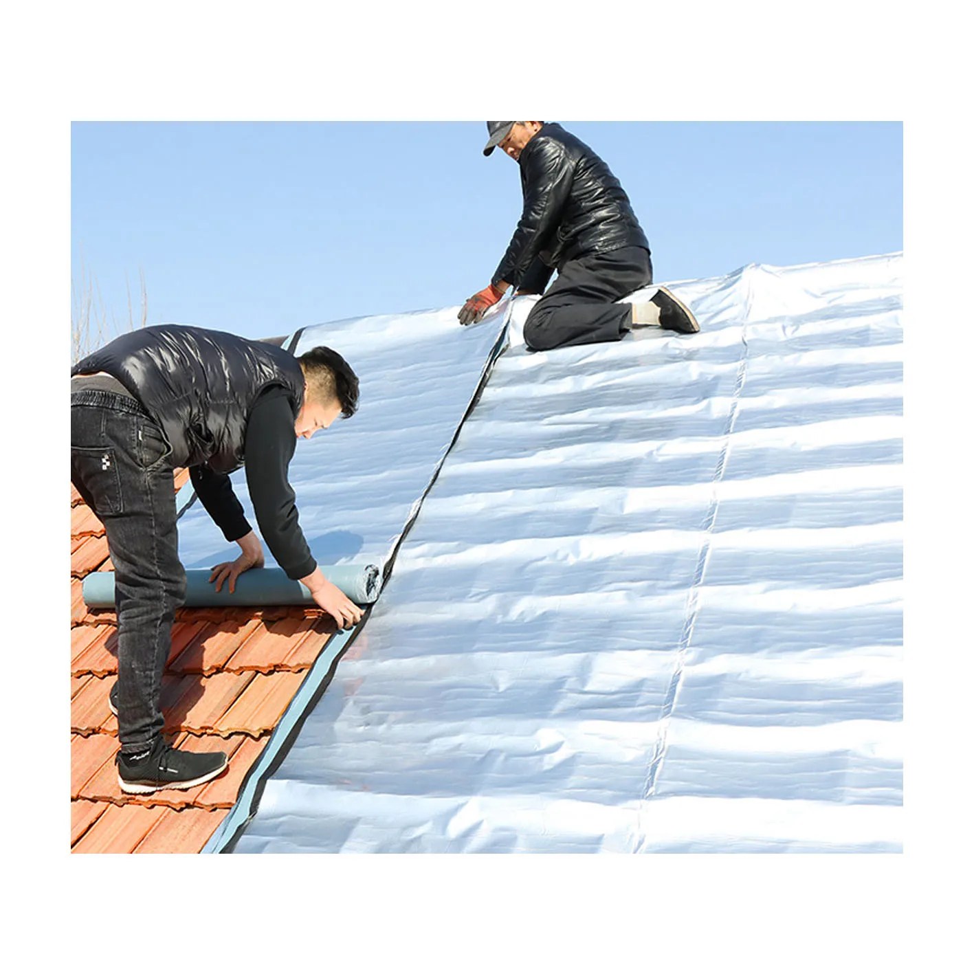 2.0mm 3.0mm Self-adhesive Asphalt Polymer Waterproof Roofing Membrane