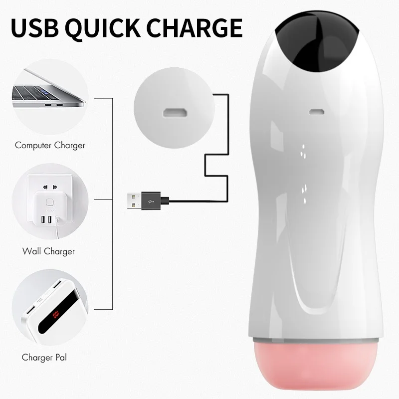 Digital Display 8-Frequency Vibrating Dildo Double Realistic Channel Male Penis Delayed Ejaculation Masturbation Cup for Men