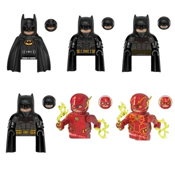 Detective Comics Character Mini Figures Building Blocks Superhero Bat Man Kids Educational Block Toy Quality Plastic Toys