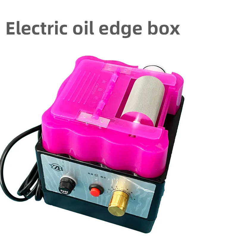 High Quality Adjustable Speed Electric Oil Leather Edge Coating