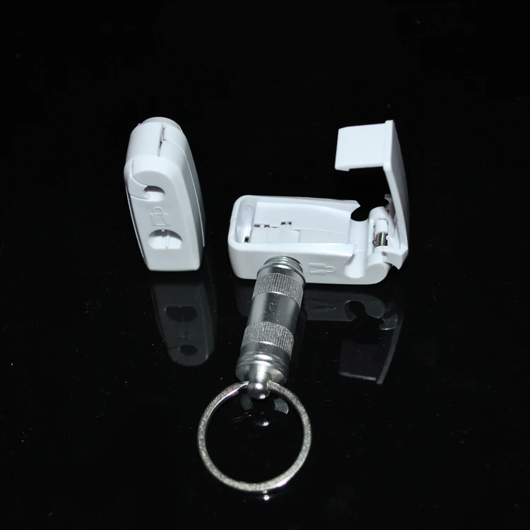 EAS Super Lock Magnetic Hook Invue Detacher Key Silver Color 4500GS Strong  Magnet Unlock Supermarket Security Products