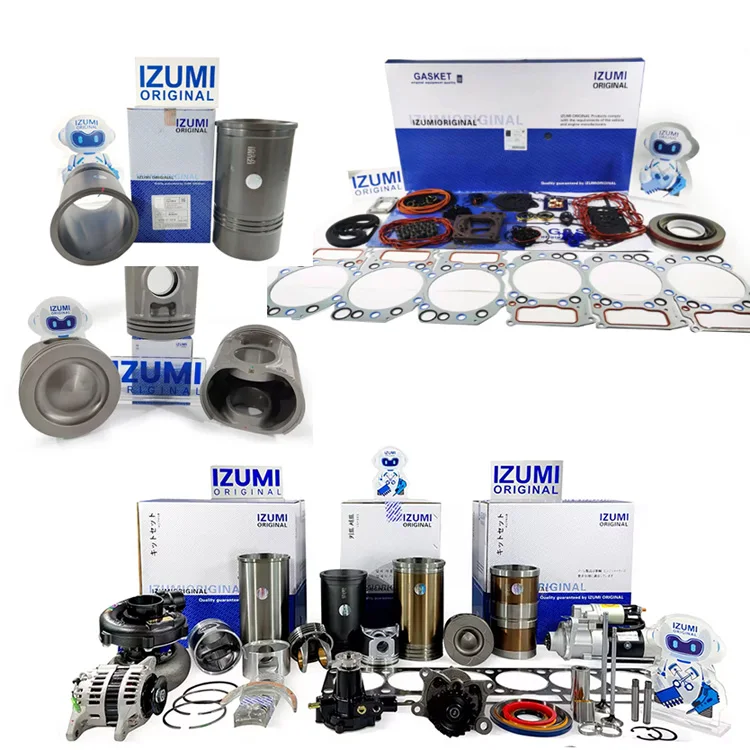 IZUMI ORIGINAL QSK25 Overhaul Rebuild Kit Diesel Engine Parts For CUMMINS