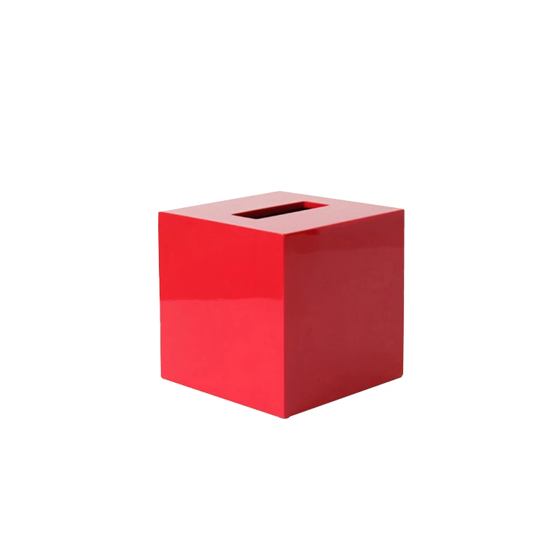 customized square resin tissue box - buy unfinished wooden