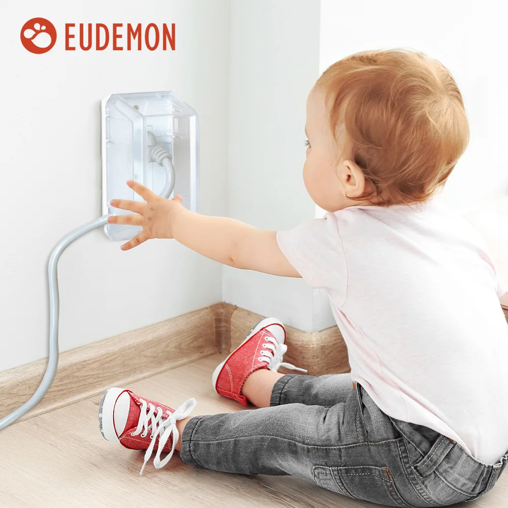Child Safety Electrical Outlet Cover Box Plug Socket Covers