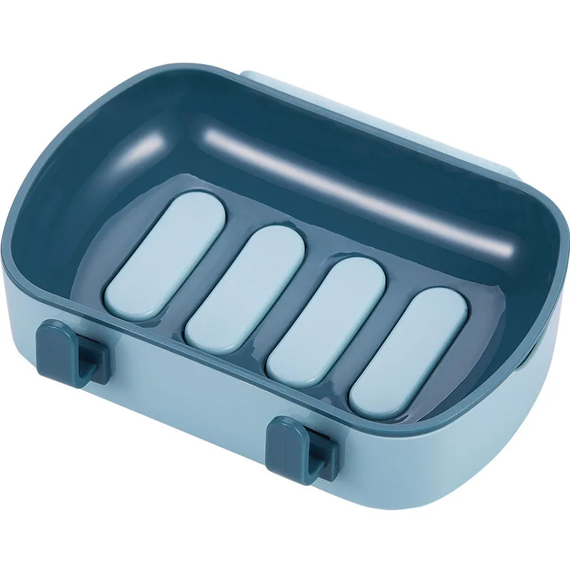 Экологически чистая Бытовая пластиковая мыльница для ванной комнаты с дренажным мылом