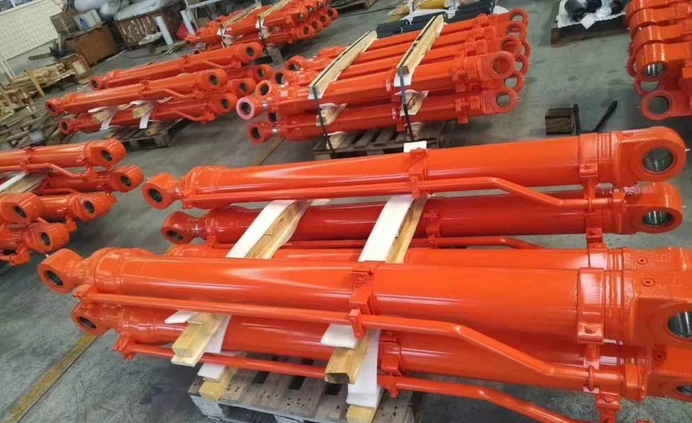 ZX200-3 ZX210 Excavator Arm Boom Bucket Piston Hydraulic Cylinder