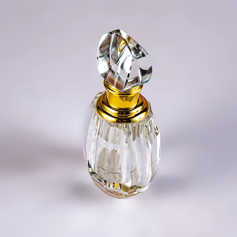 Classic Hot Sale Customizable 3ml Glass Empty Bottle Simple Fashion Crystal Perfume Bottle