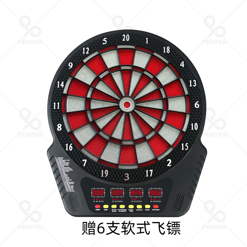 Penpen Electronic Dartboard With 27 Games & 6 Darts, Oem Accepted
