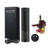 Set de regalo negro, base para cortador de papel, cable USB