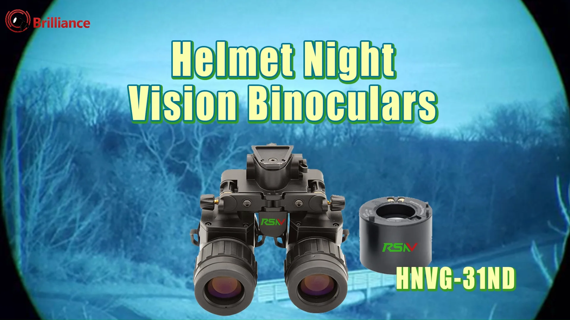 Hands Free Binoculars P43 P45 Phosphorus Helmet Mounted Fom1600