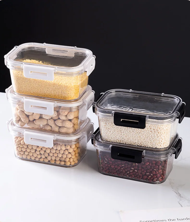 Plastic Organizer Storage Box Multifunctional Fruit Sealed Box  Lunch Box Wholesale Food Storage Containers manufacture