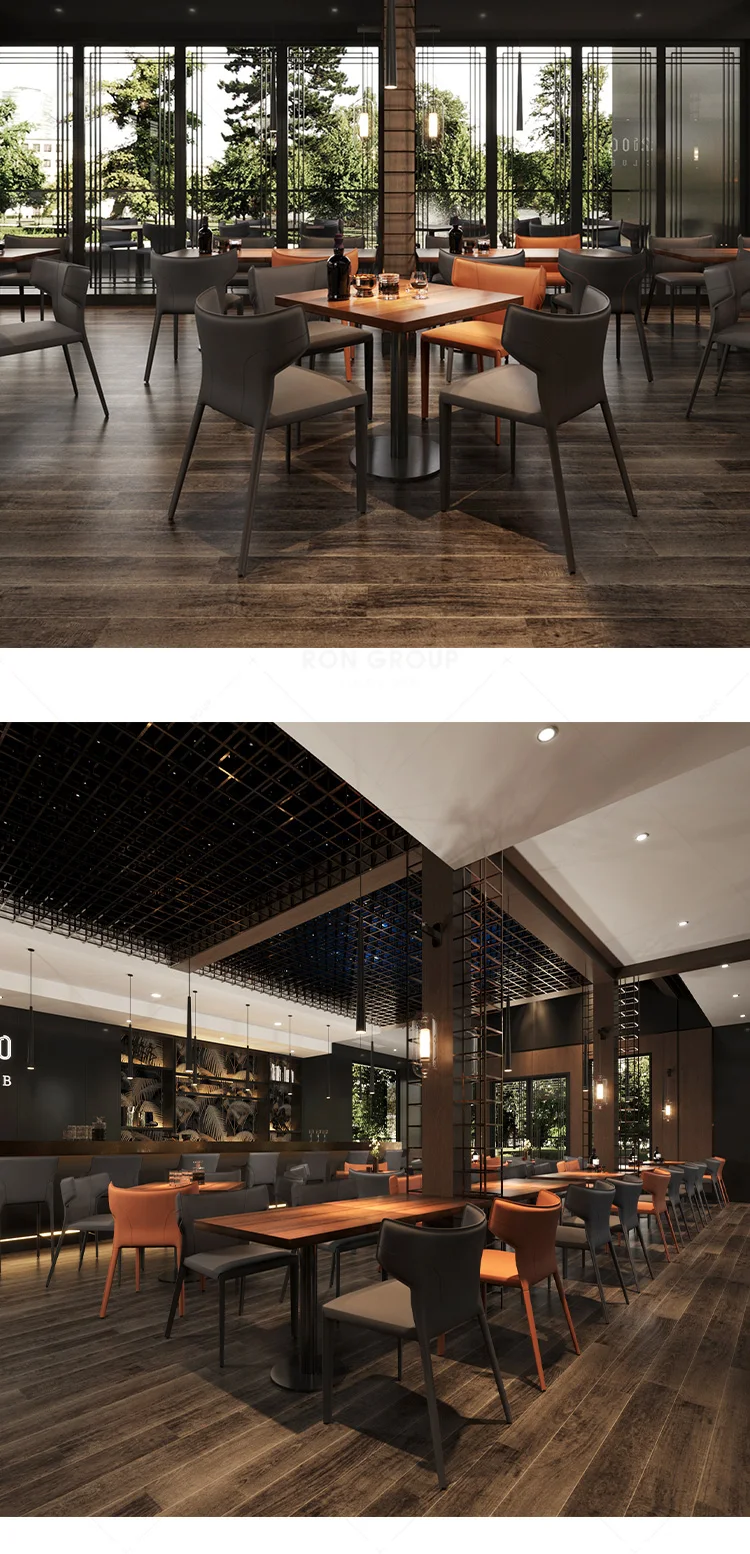Contemporary Design Dining Chairs Soft Pack Restaurant chair for Restaurant and hotel