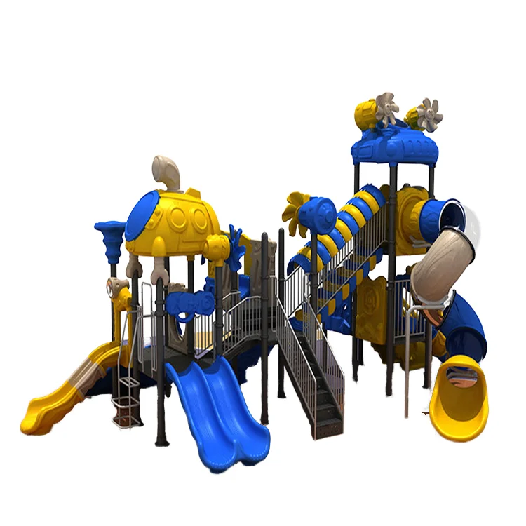 Kompan Mini Playground Equipment with LLDPE Slides for Kids in Residential Sports Park Airport & Amusement Occasions
