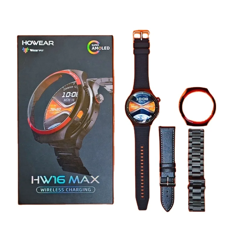 HW16 Max Smart Watch Inch Ultra HD Borderless Screen
