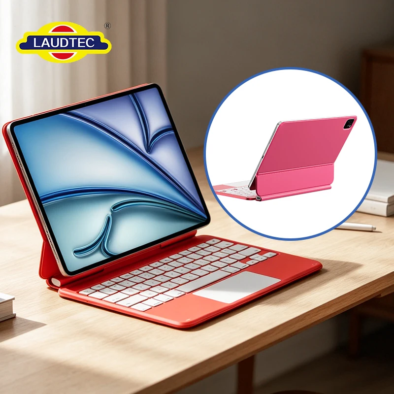 New Wireless Aluminum Alloy Scissor Magnetic Keyboard Case for iPad 10th(2022) 10.9