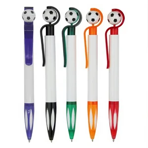 Sports Football Shape Ballpoint Pen-Custom Logo Printing Digital Printing Plastic Promotional Advertising Pen