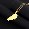 Gold glossy necklace