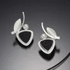 Black earrings