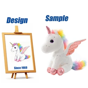 Shengye Toys Customized African Zoo Animal Plush Toy Stuff Animal Low Moq Products Stuffed Animal Toys Horse Unicorn Plushies