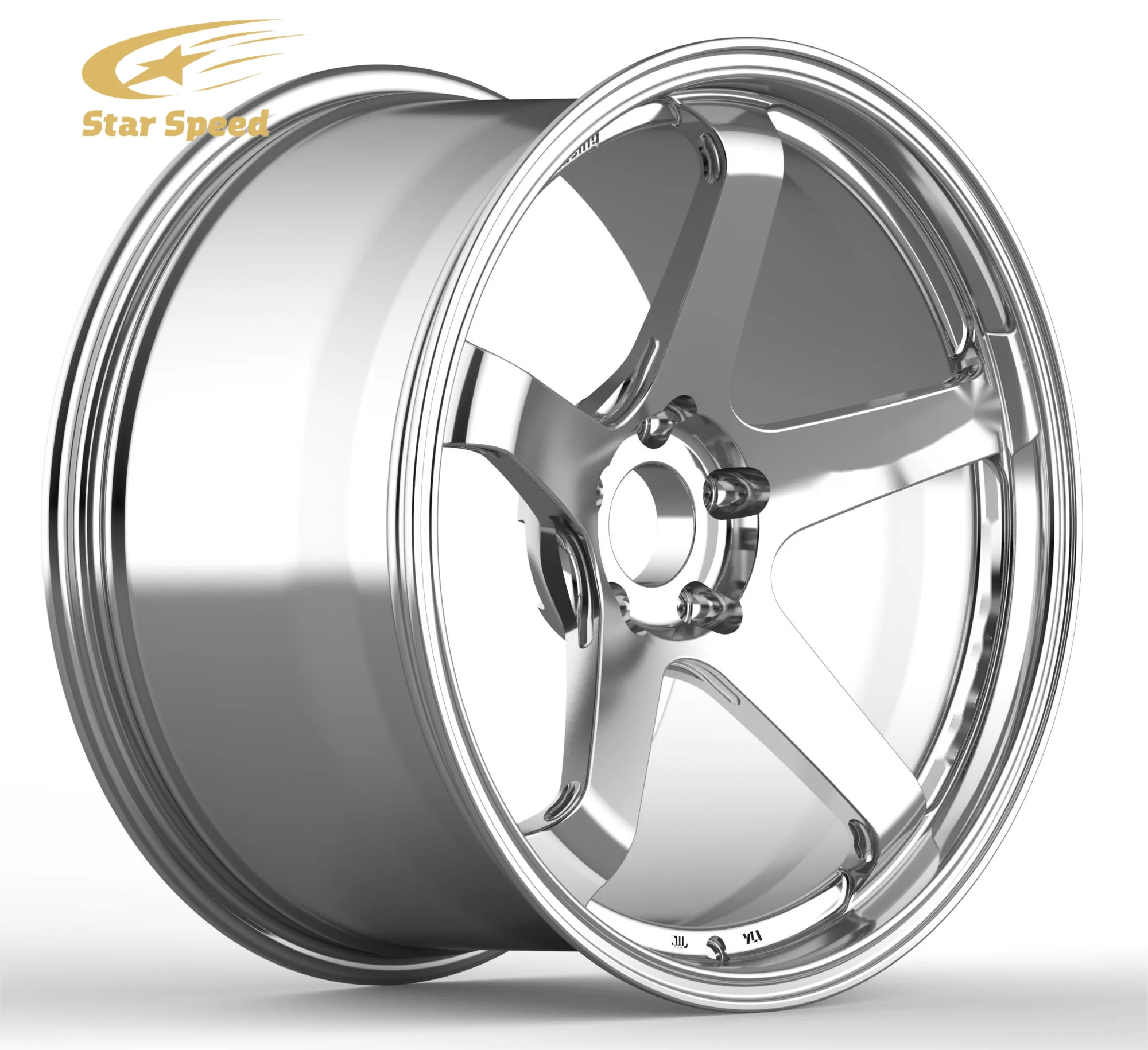 SS Forged 5X114.3 6061 Alloys JDM Bright Black Wheels for Nismo 350Z 370Z  GTR R32 R33 R34 R35 17 18 19 20 21 22 Inch Rims, image size:2000x1830