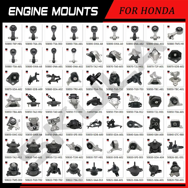 Factory Wholesale High Quality Engine Mounting for FORD MAZDA TOYOTA NISSAN HONDA