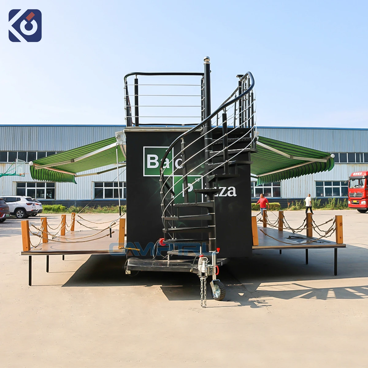 Street Mobile Food Van Trailer Cupcake Vending Trailers for Fast Food Truck Hot Sale caravan