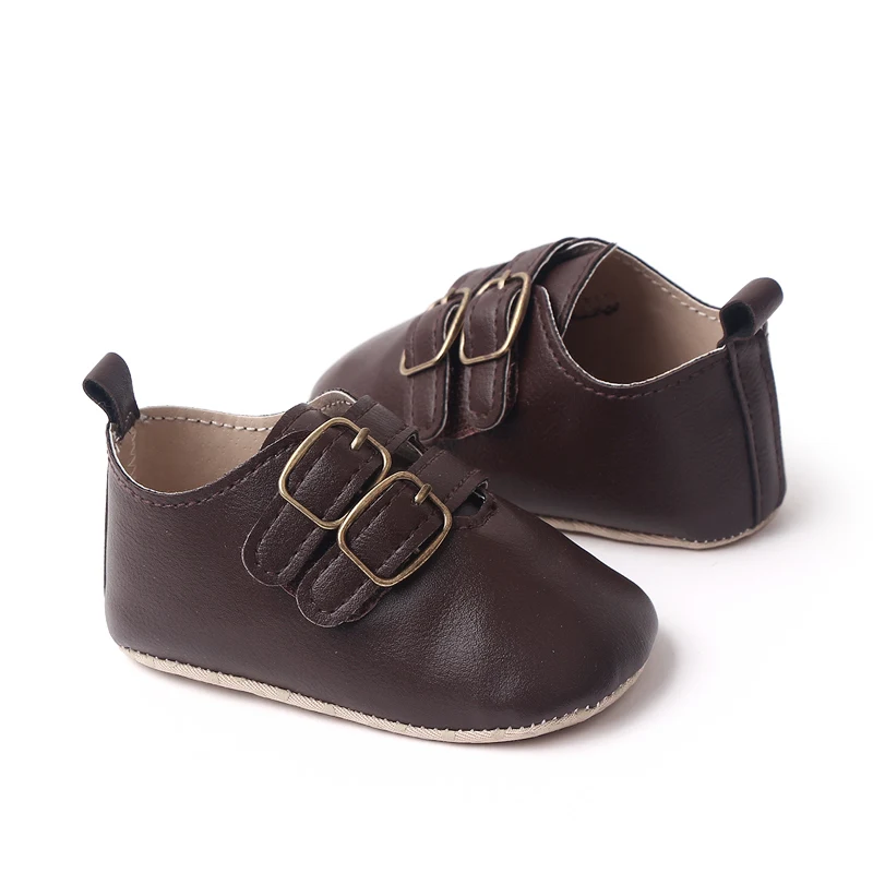 Wholesale Soft Leather PU Toddler Baby Infant Girl Shoes in Bulk 2023 supplier