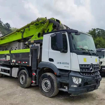 2021 Zoomlion Mercedes Benz 59 Meter Diesel-Powered Used Concrete Pump Truck with Core Engine National Boom