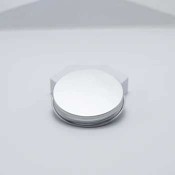 Gold & Silver Aluminum Jar Tops Screw - on Caps Airtight for Coffee Tea Storage Jars