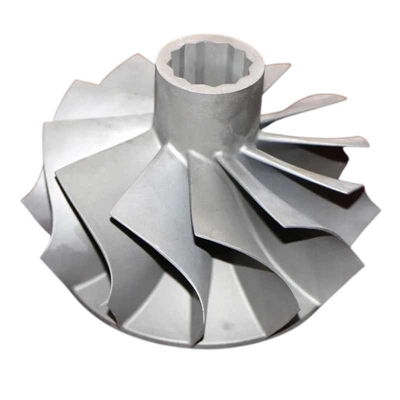 Casting Service Single Crystal Turbine Wheel Blades  Rc Jet Engine Parts Bucket Turbine Blade for Gas Turbines