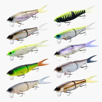 Cheery 210mm 64g Predator Multi Jointed Swim Baits Floating Minnow Lure 2 Segment Hard Baits Wobblers Bass Pike Fishing Lure – Minnow – view 3