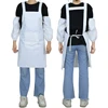 White Apron and Sleeves
