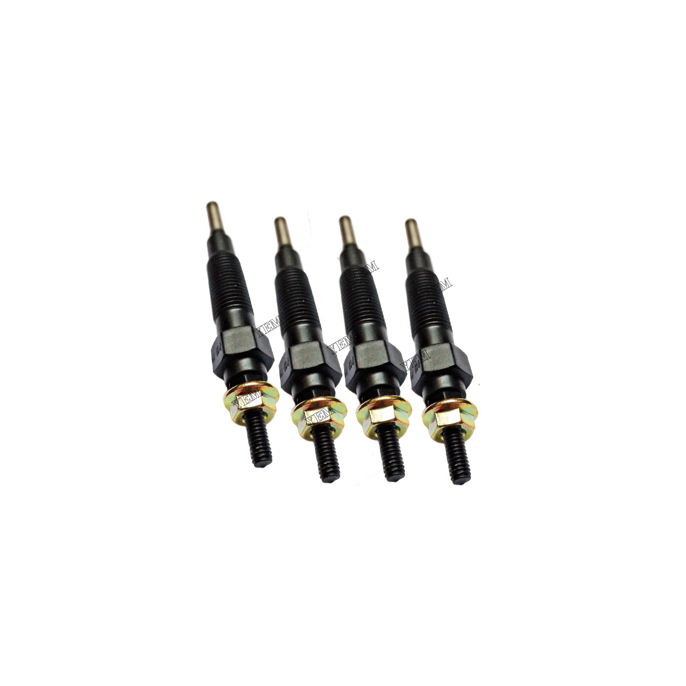 New 4 PCS Glow Plug 32A66-04101 32A6604101 for Mitsubishi S4S Engine Engine Repair Kit